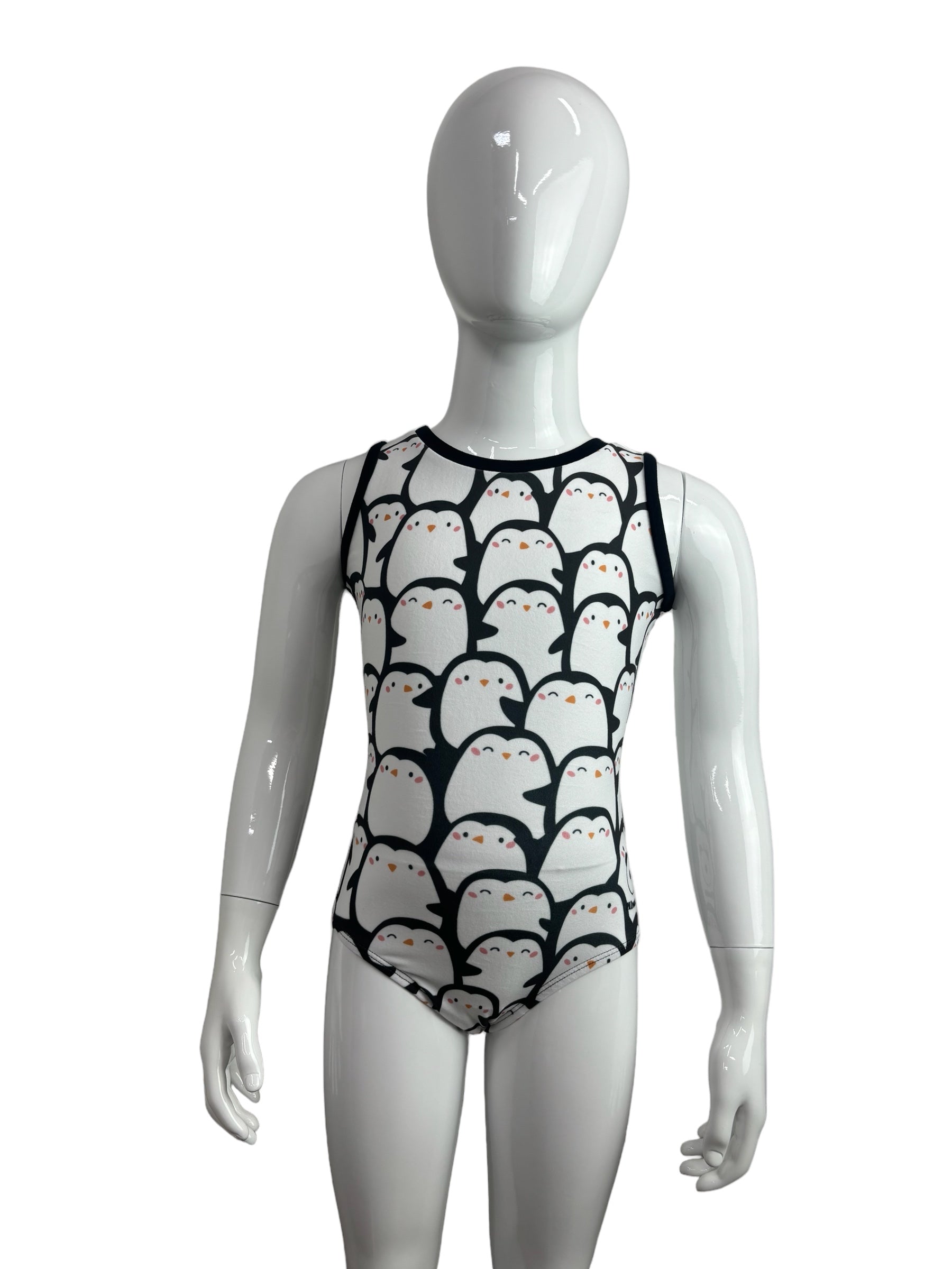 Soft Penguins Gymnastics Leotard Canadian Leotards Made in Canada