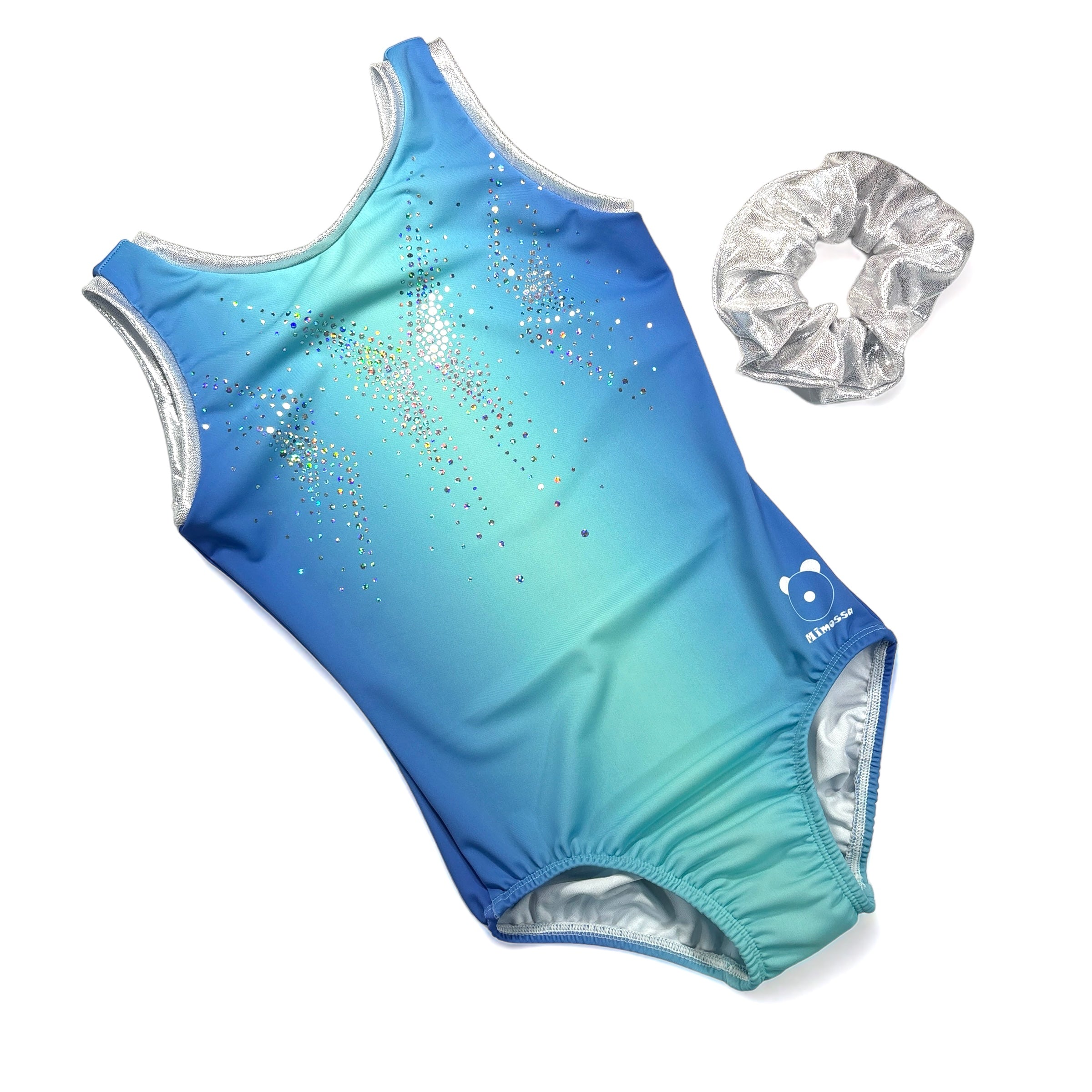 Turquoise Mint Bling Spangle Shiny Gymnastics Leotard Canadian Leotards