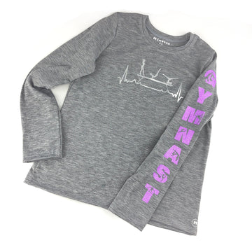 Gymnast Heartbeat Long Sleeve T-shirt