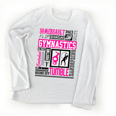 Mimossa Gymnastics T-shirt Made in Canada Custom Made Optional